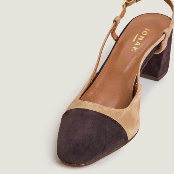 Slingbacks à talons